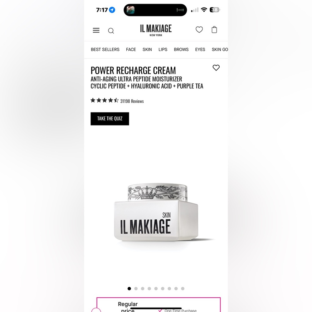 IL MAKIAGE POWER RECHARGE CREAM